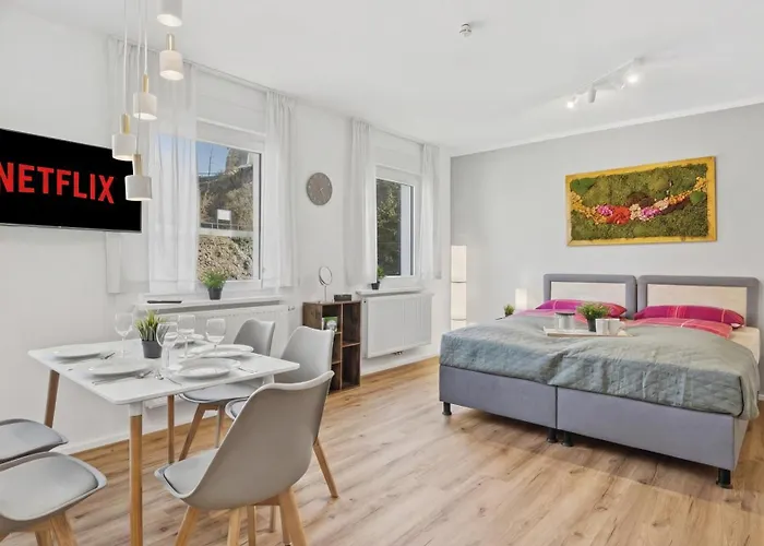 아파트 Bat Solutions Altstadt - Alles Was Ein Nicht Bietet - 3 45 Bis 75 Qm Fuer Bis Zu 12 Personen - Direkt Unter Der Burg - 2 Min Zur Altstadt - Weinbergblick, Heimkino Und E-ladesaeulen